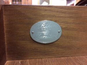 Baker Furniture Tag