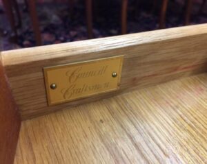 councill craftsmen furniture stamp