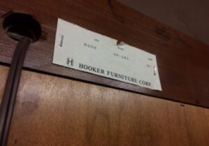 hooker furniture stamp